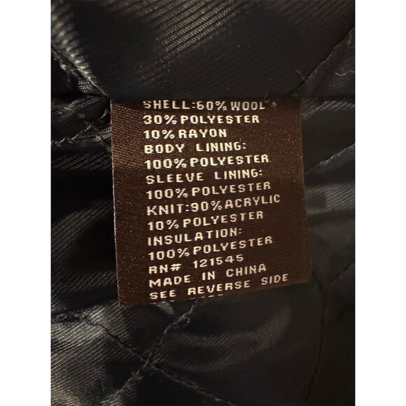 Michael Kors Men's Field Jacket Coat Dark Gray Quilted Lined Size XL - Picture 7 of 7